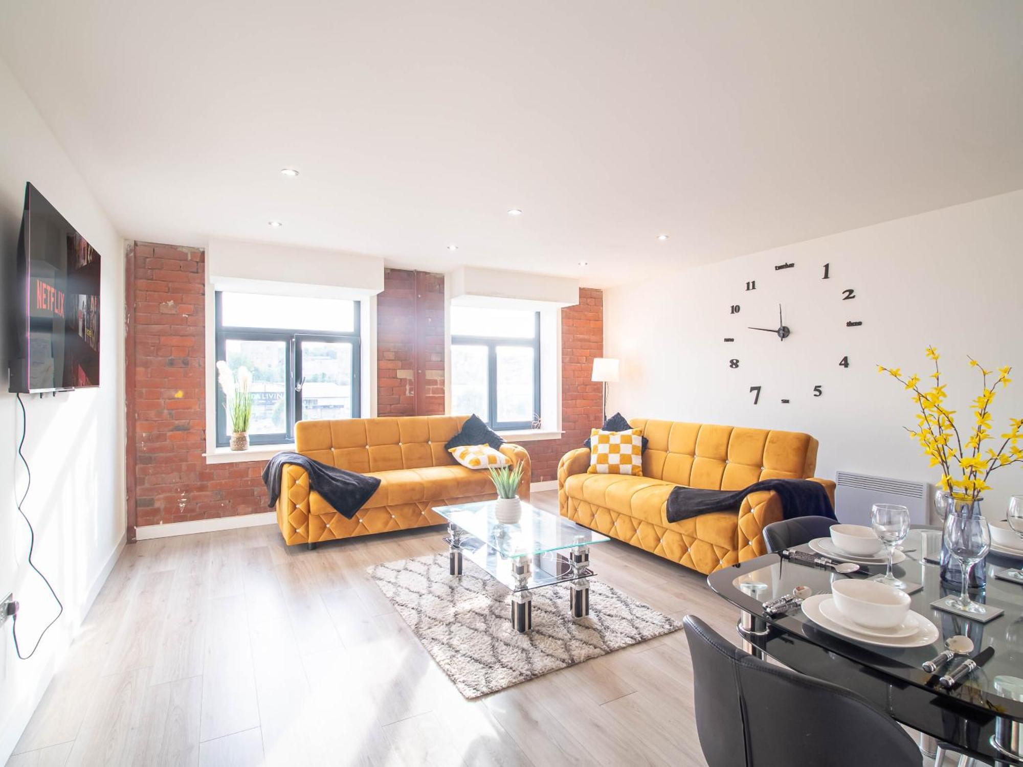 Perfect Leisure And Corporate 2-bedroom In Town Centre Appartement Bradford (West Yorkshire)